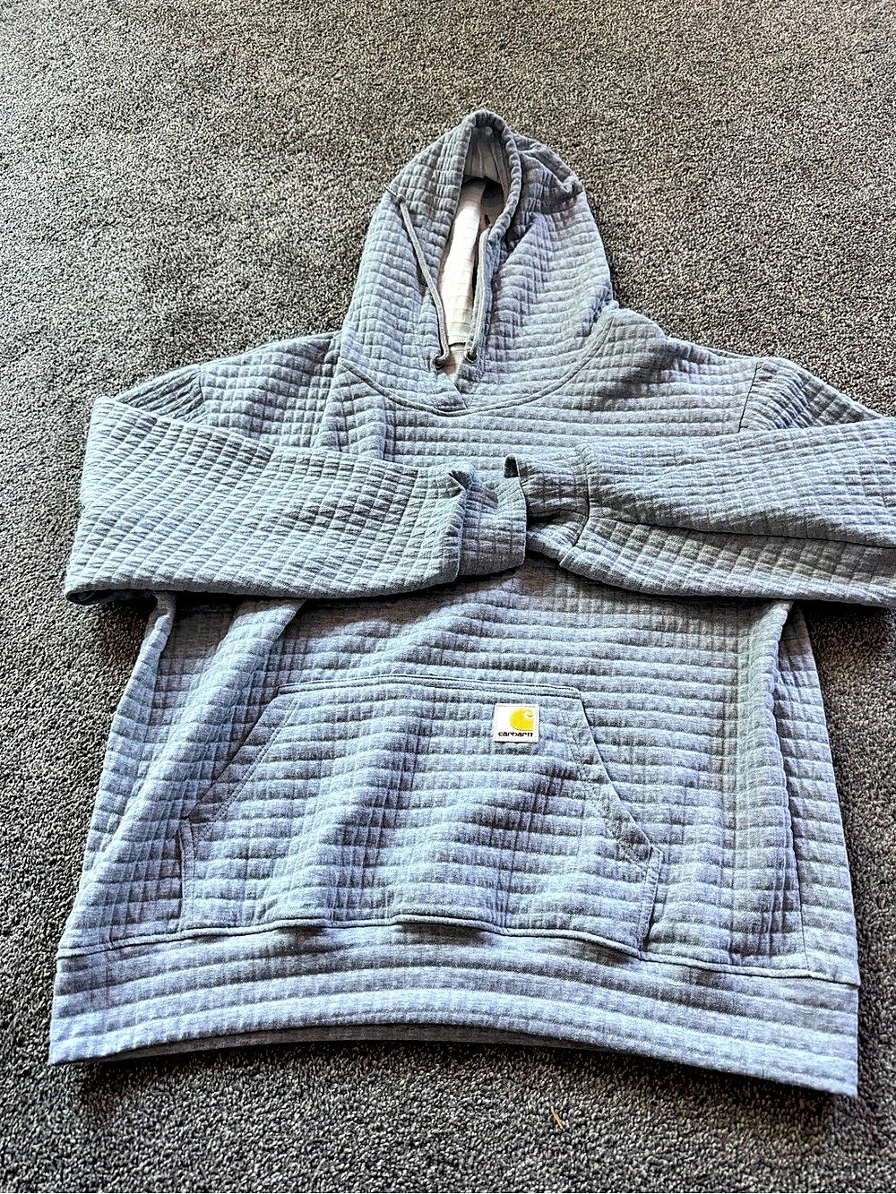Carhartt Gray Hooded Sweatshirt Like New